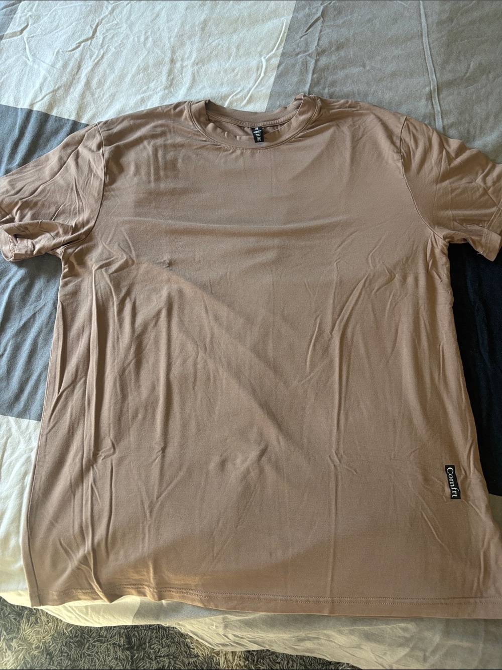 Comfrt cloud lounge Crew Neck T-Shirt - Taupe